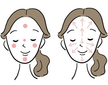 日焼け止めを塗るときの注意点